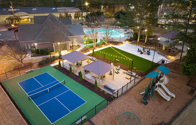 Outdoor area at Elme Marietta Apartments, Marietta, GA