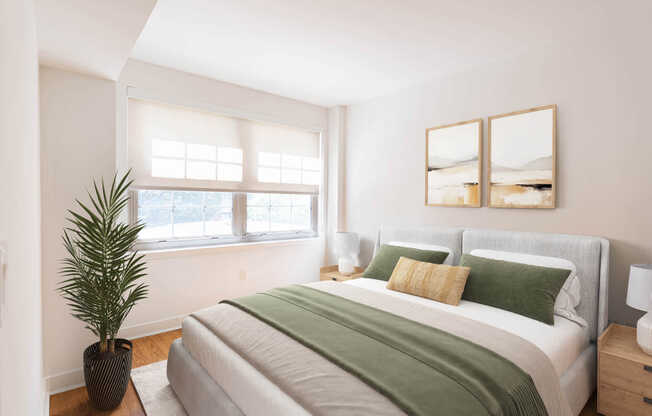 Bedroom with Hard Surface Flooring