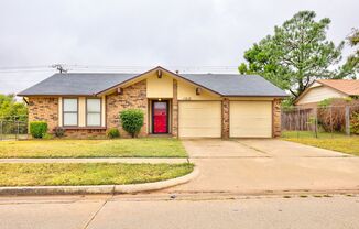 For Rent 1213 Sweetgum Street in Moore Oklahoma Available  NOW