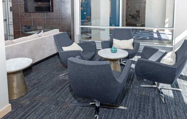 Resident Lounge Area  at The Axis, Minnesota, 55441