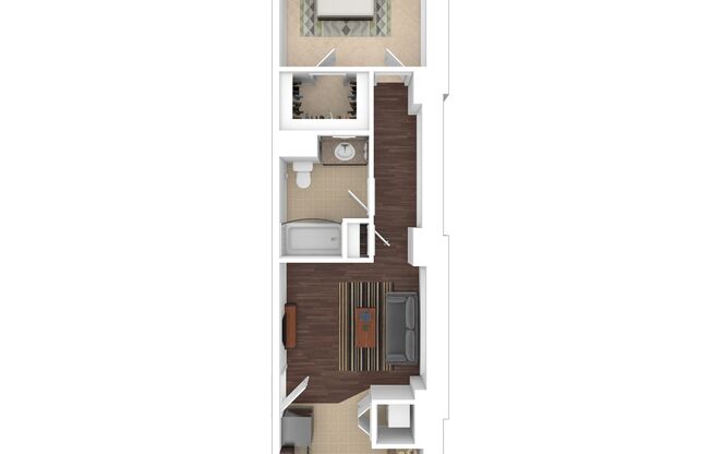 1 bed, 1 bath, 695 sqft, $2,545, Unit C-0805