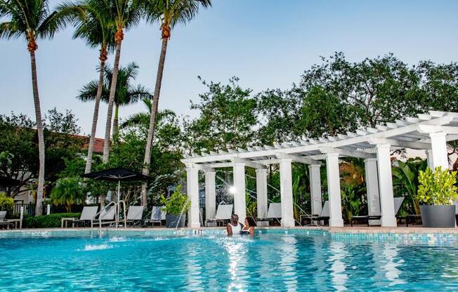 2 Resort-Style Swimming Pools at The Sophia at Abacoa, Jupiter, Florida