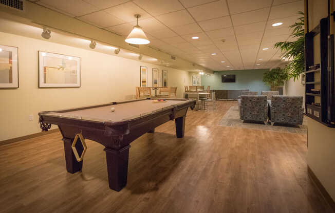 Resident Lounge and Game Room