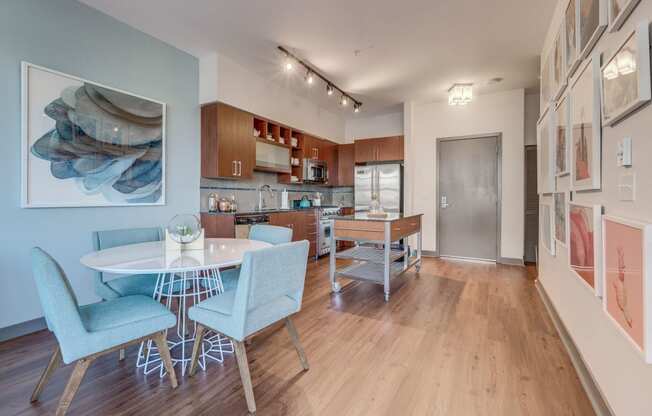 Separate Dining Area Near Kitchen at Equinox, Seattle, WA