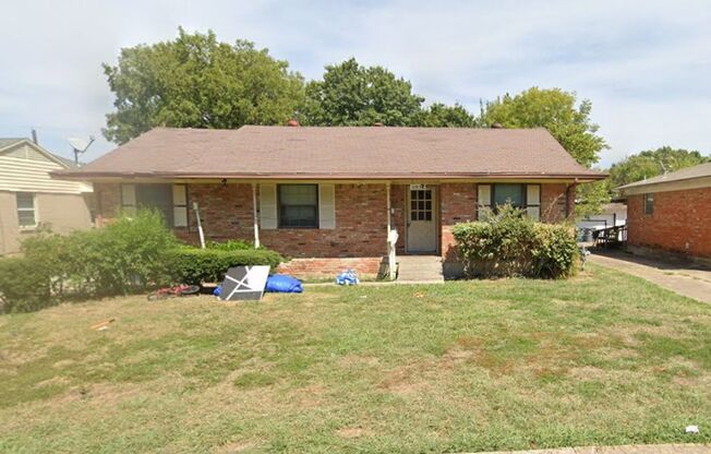 3 Bed 2 Bath Brick Home with Carport