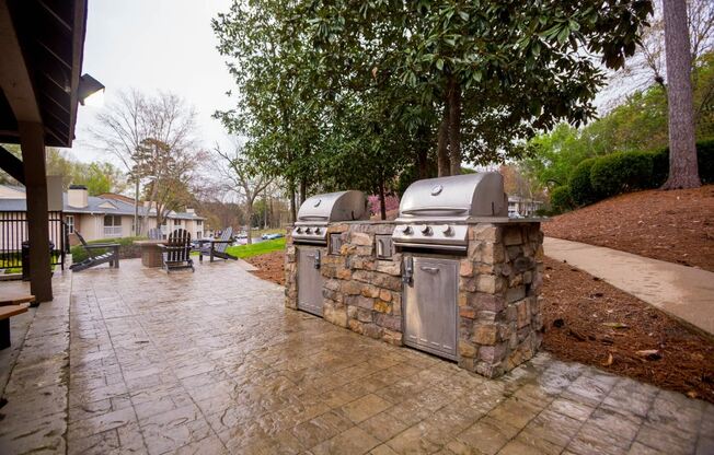 Grilling Station at Park Ridge Estates, Durham, North Carolina