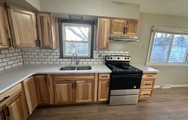Remodeled 3 bed, 1 bath home for rent in Northeast Waterloo