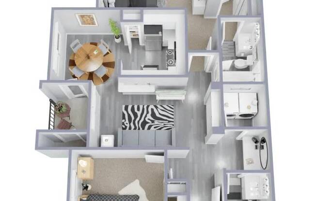 2 beds, 2 baths, 1,149 sqft, $1,513