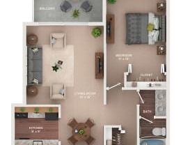 Partner-provided photo for $1095 unit