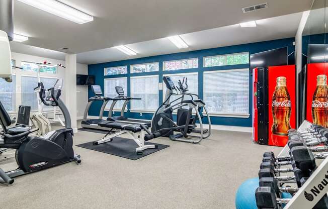Fitness Center at Abbey Rowe Apartments in Olympia, Washington, WA