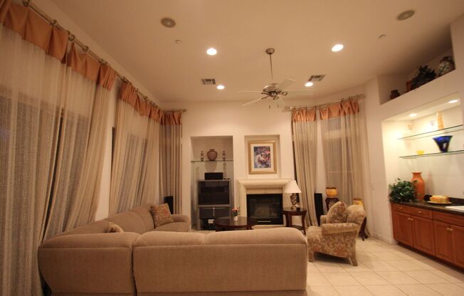 Elegant Fully Furnished Single Story Home