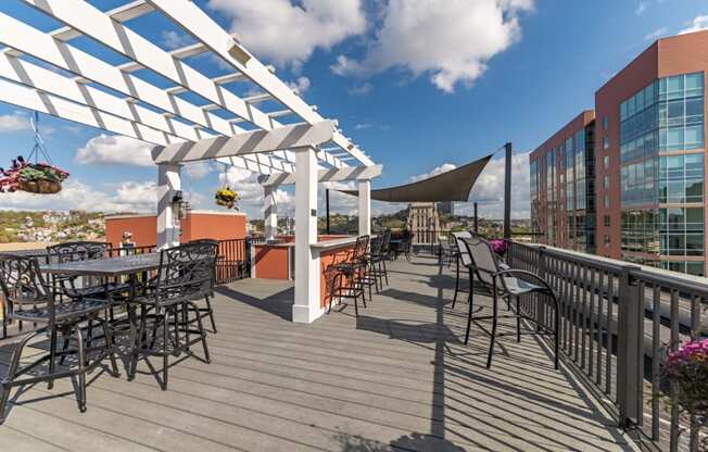 Rooftop Lounge at Renaissance at the Power Building, Cincinnati, Ohio