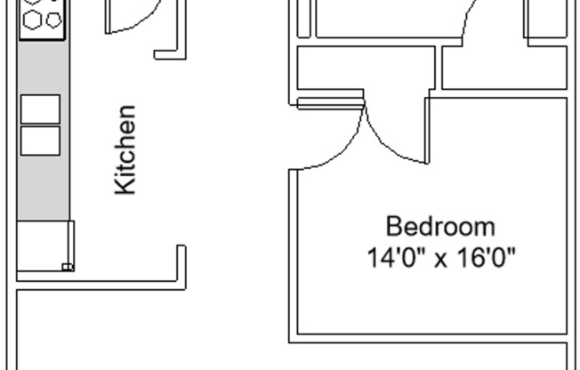 2 beds, 1 bath, 775 sqft, $1,045, Unit C38