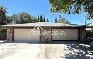 Nice 2bd/1ba Foothill Farms Duplex with 2 Car Garage