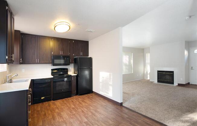 Fully Equipped Kitchen at Waterscape, California