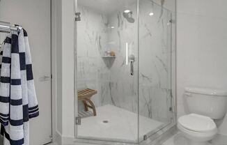 Large Glass Walk In Shower