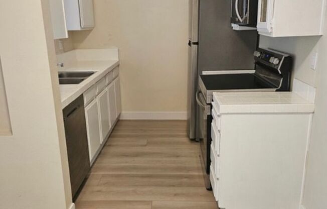 One Bedroom One bath at fabulous Horn Plaza above Sunset Blvd. in West Hollywood.