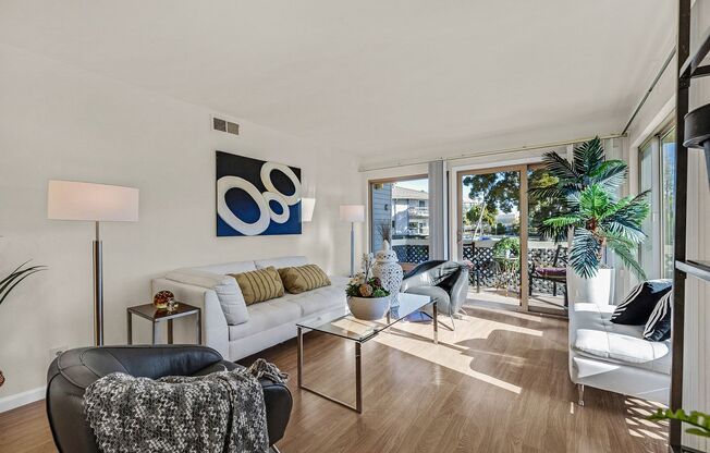 Bright and modern one bedroom one bathroom San Mateo
