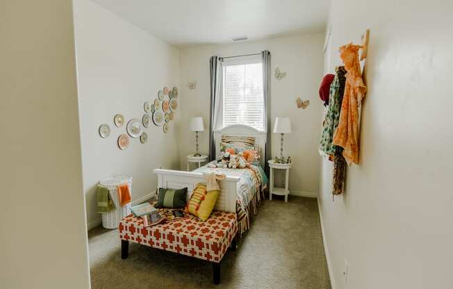 Secondary Bedroom at Falls at Riverwoods