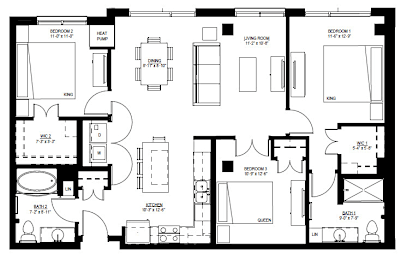 3 beds, 2 baths, 1,278 sqft, $2,023