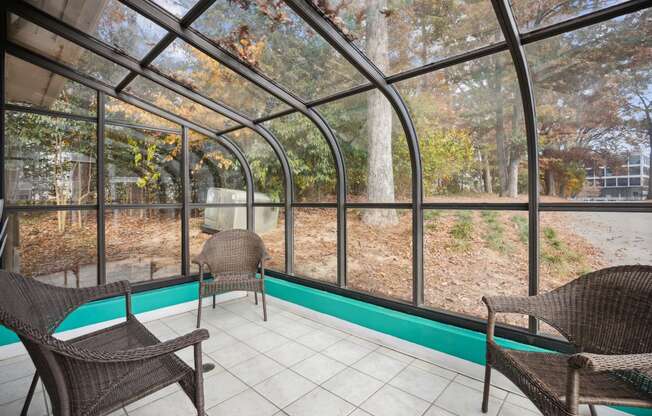 Outdoor Lounge Area at Montecito West in Raleigh, 27609