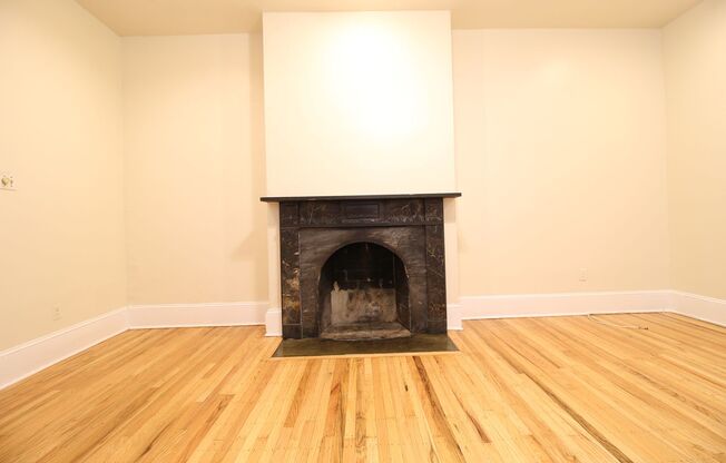 Large 1 BR w/ Decorative Fireplace & More!*Available September*