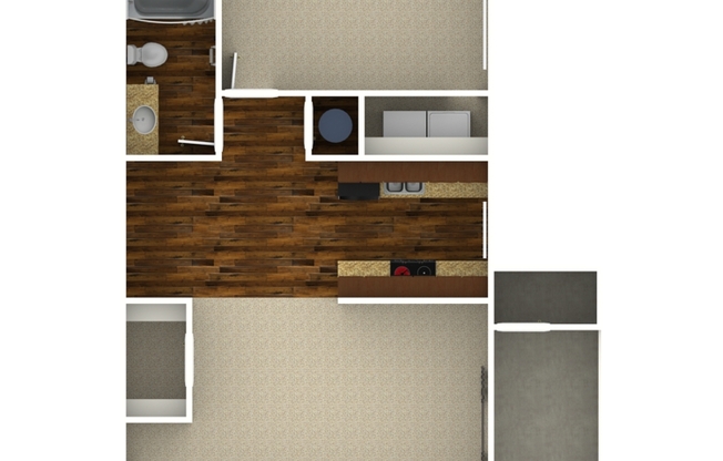 1 bed, 1 bath, 720 sqft, $1,513
