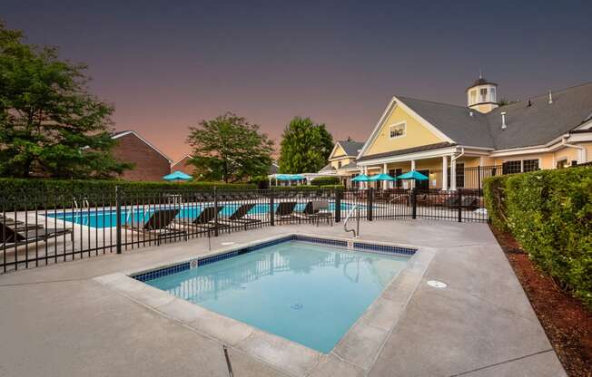 Swimming Pool and Spa at Windsor Ridge at Westborough, Westborough, MA