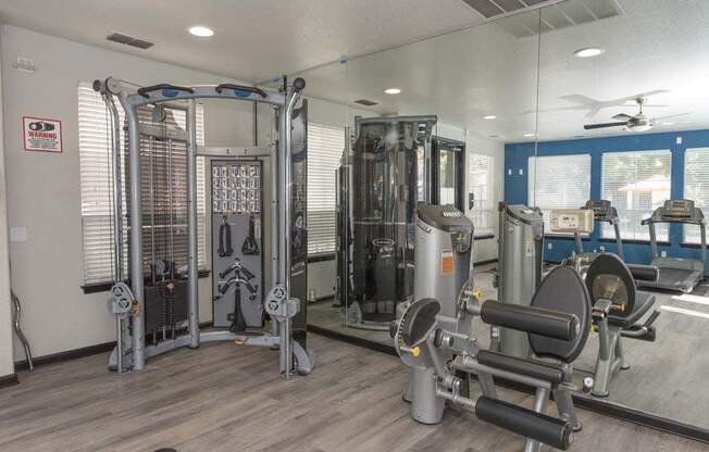 State Of The Art Fitness Center at Somerfield at Lakeside Apartments, Elk Grove