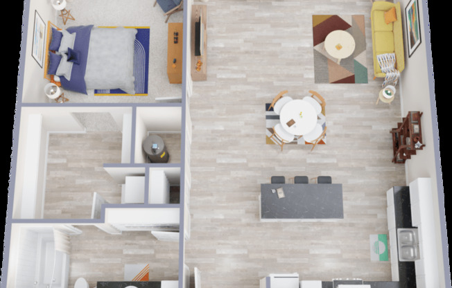 1 bed, 1 bath, 914 sqft, $2,025