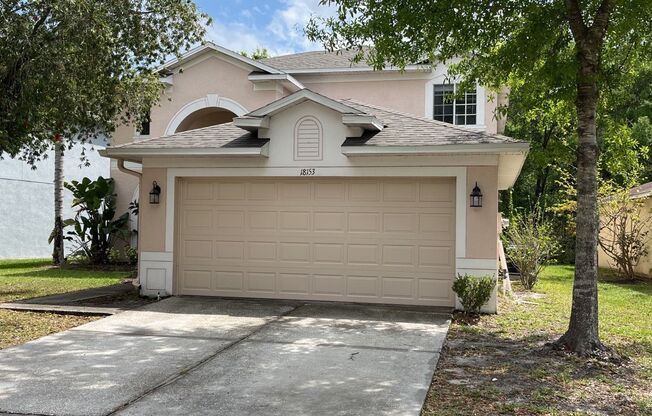 Beautiful, spacious, 4 bedroom, 2.5 bath, 2 car garage, two story home for rent in Wesley Chapel!