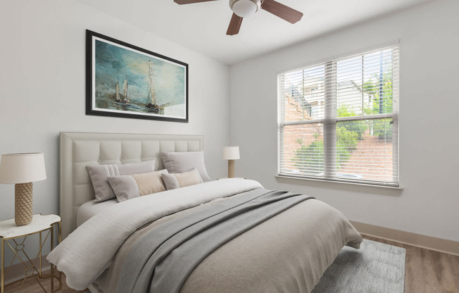 Bedroom with Hard Surface Flooring