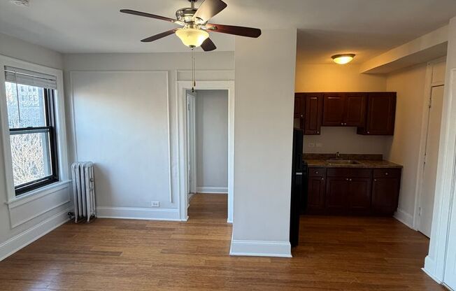 Studio, 1 bath, 300 sqft, $1,095, Unit 401