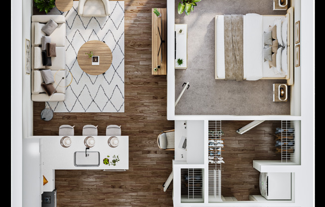 1 bed, 1 bath, 749 sqft, $1,895, Unit 204