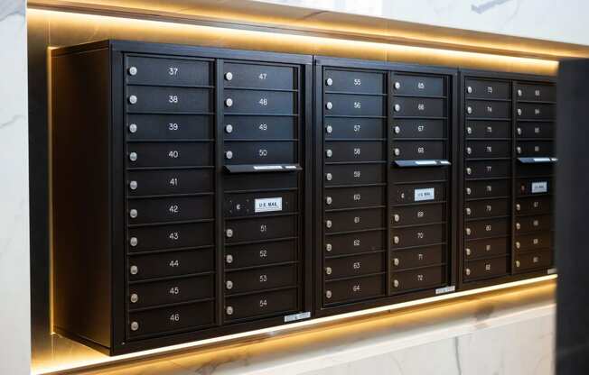 Indoor Mail Boxes for Residents