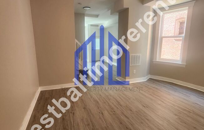 Spacious 4 Bedroom 2.5 Bath House in West Baltimore
