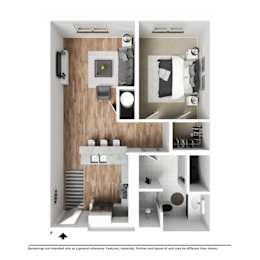 1 bed, 1 bath, 716 sqft, $1,275