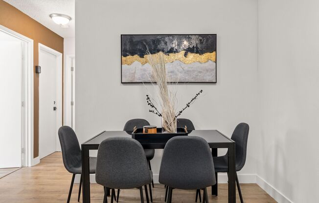 A 6 bedroom, 3 bathroom apartment with a dining/living room & a fully functional kitchen at 1700 Malcolm Unit 101