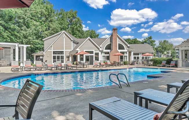 the preserve at ballantyne commons resort style swimming pool