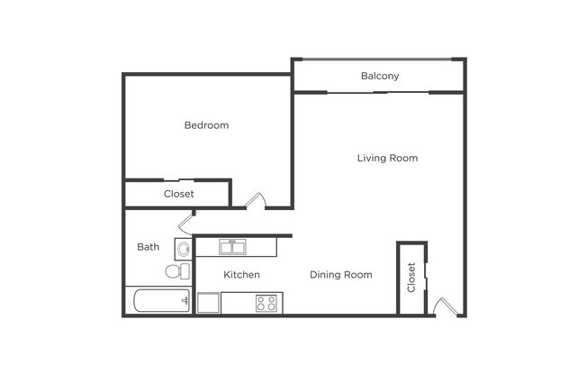 1 bed, 1 bath, 700 sqft, $1,150