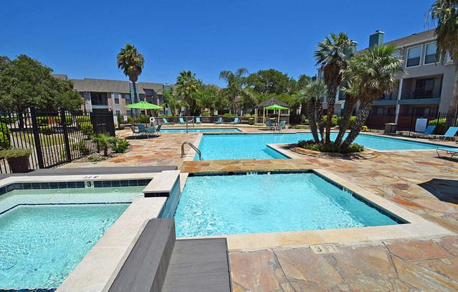 Pool and hot tub