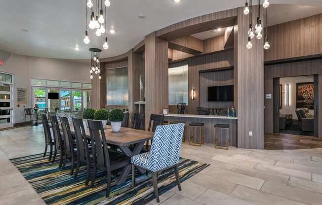 Clubhouse Kitchen at Centre Pointe Apartments in Melbourne, FL