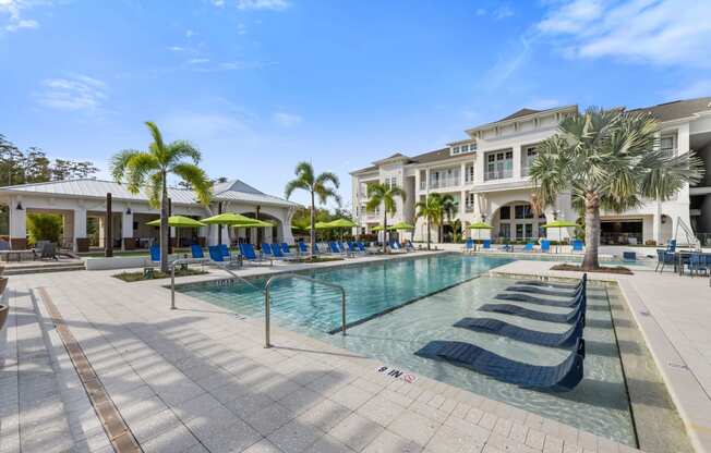 the pool at the resort at longboat key club