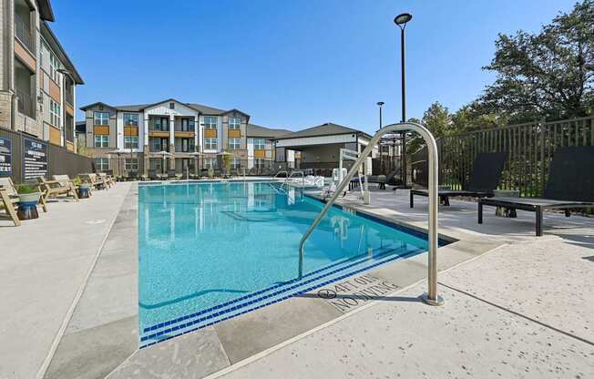 Pool at Whispering Pines at Westdale Hills in Euless, TX