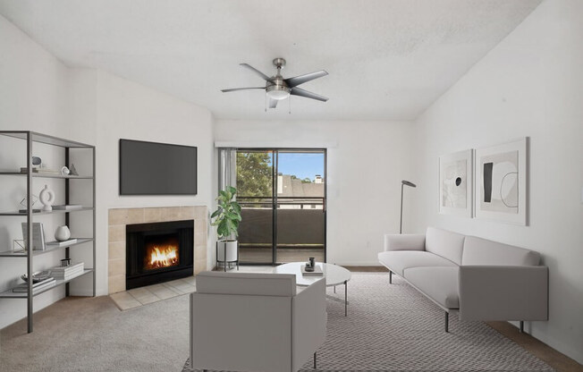 Model living room