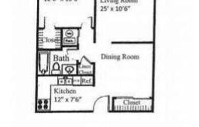 1 bed, 1 bath, 730 sqft, $649