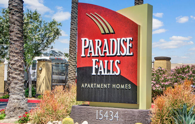 Paradise Falls Exterior