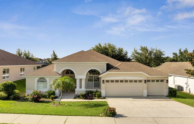 Stunning 4/3 with Fence Enclosed Yard in the Overlook at Lake Louisa in Clermont!