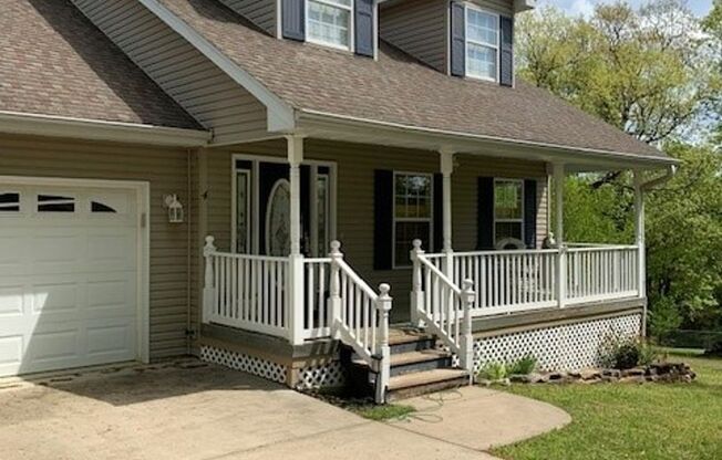 Furnished 4 Bedroom 3 Bath House in Kimberling City, MO with 2 car garage-Seasonal Lake View