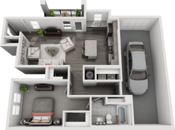 1 bed, 1 bath, 848 sqft, $1,927